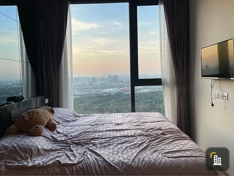 Condo for rent: The Line Jatujak-Mochit The room is ready, good view, affordable price, comes with furniture, hurry to move