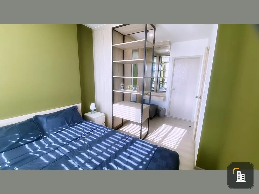 For rent, New Noble Srinakarin-Lasalle, clear view, separating the kitchen Complete electrical appliances. Book now. Hurry up. Don't be late.