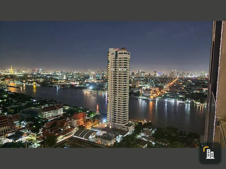For rent, Ideo Charan 70-Riverview, high floor, north side, very beautiful view, built-in room, super cool. Don't miss a lot
