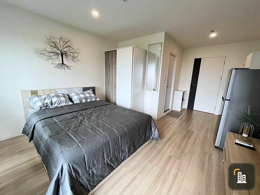 Condo for rent, Lumpini Ville Chaengwattana-Pak Kret Station, nice decorated room, fully furnished, good price, book now.