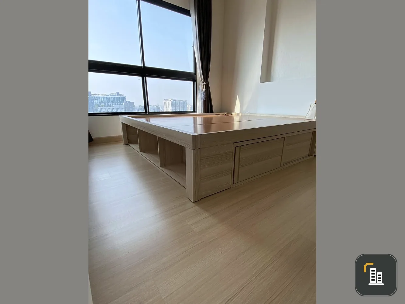 Condo for rent, Supalai Loft, Talat Phlu Station, nice room, well built-in, high floor, beautiful view, don't miss it