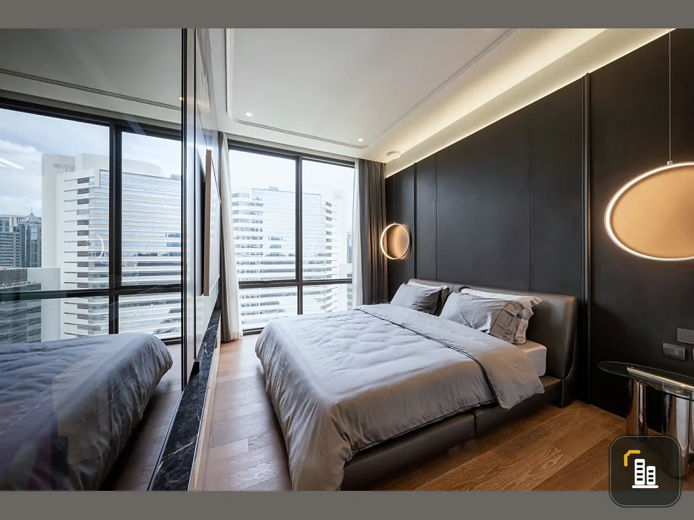 For sale, rent, Munich Langsuan condo, north of the city center, good location, fully furnished, don't wait, hurry up