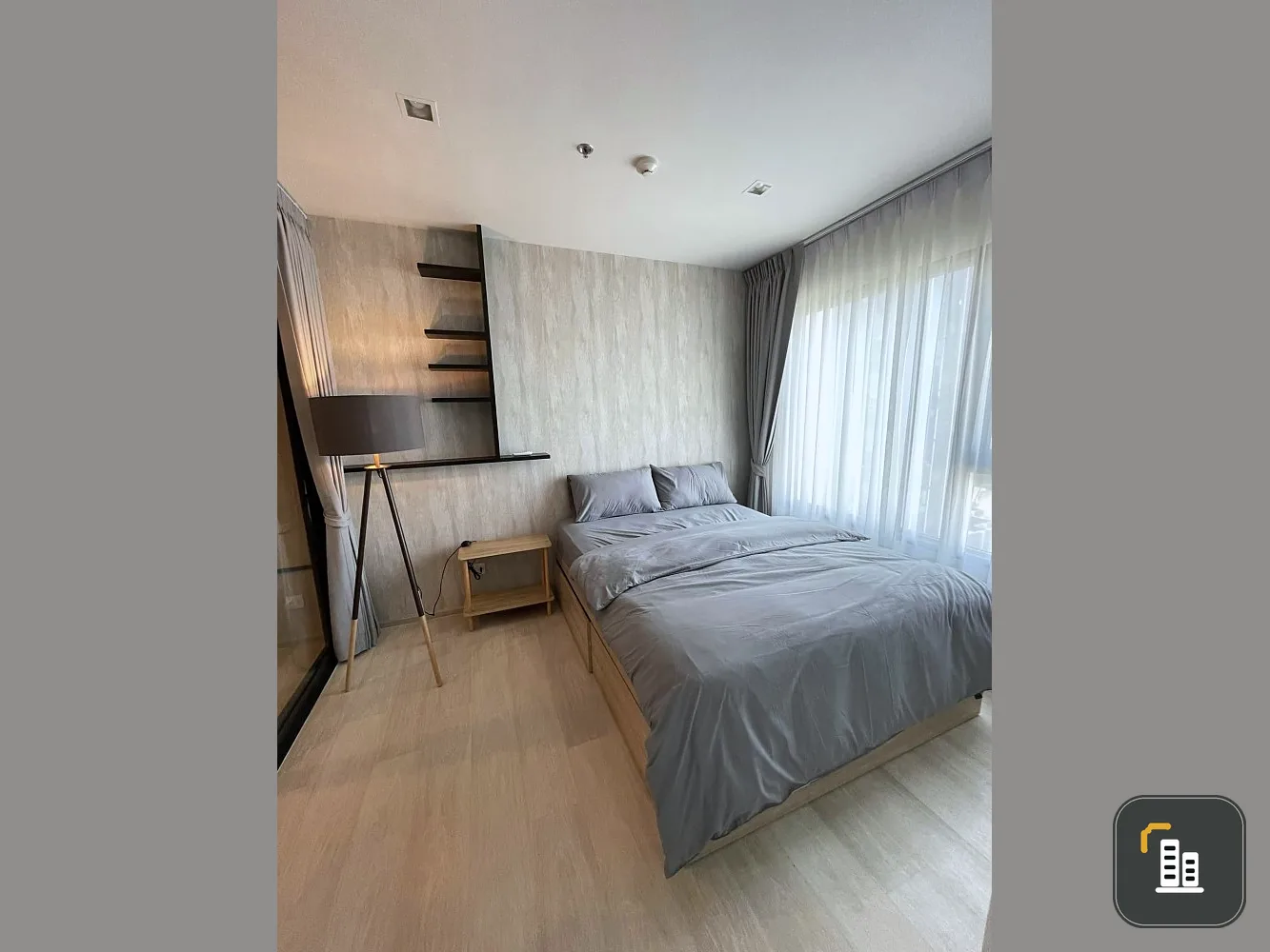 Condo for rent, Life one Wireless, nice decorated room, 36th floor, view of Baiyoke Tower All done in one place. Book now.
