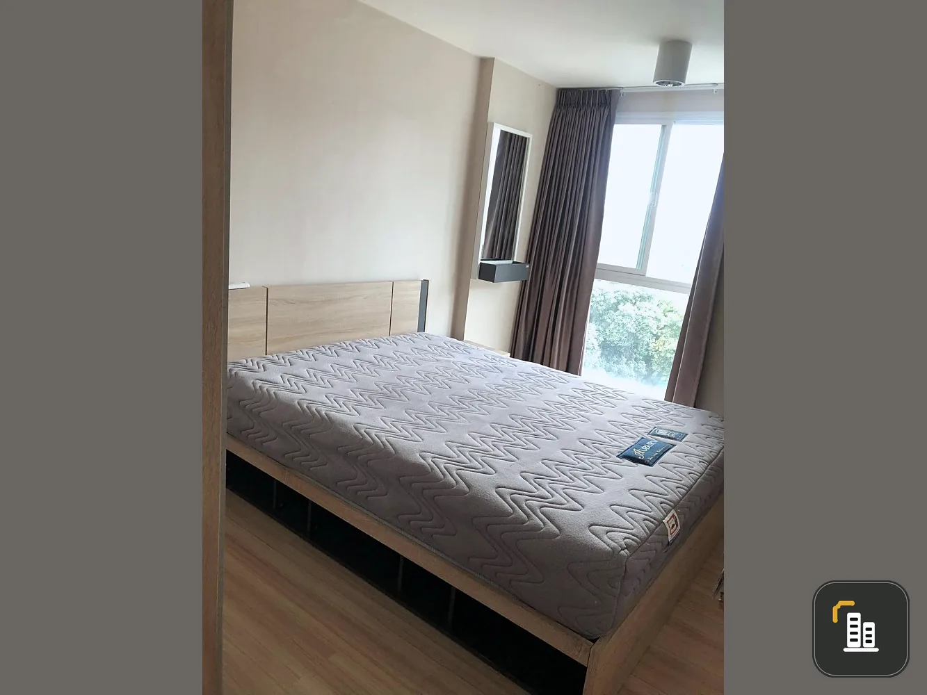 Sell, rent, Chateau in Town, Sukhumvit 64, Sky Moon, open view, attached wallpaper, the whole room is nice. Hurry up to reserve.