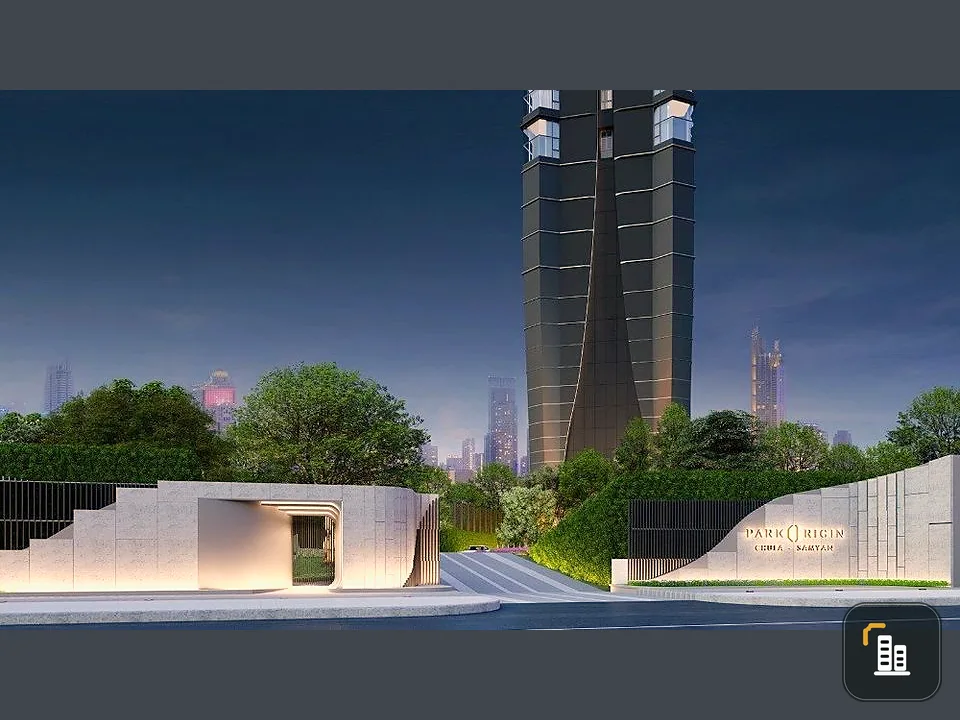 Sale down payment, Park Origin Chula Samyan, 26th floor, good view, special price, don't wait, hurry up and book now.