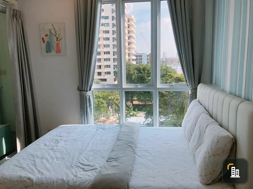 Condo for rent, Neo Sea View Condo Jomtien, 1 bedroom, 1 bathroom, 30 square meters, 6th floor, sea view room, book now.
