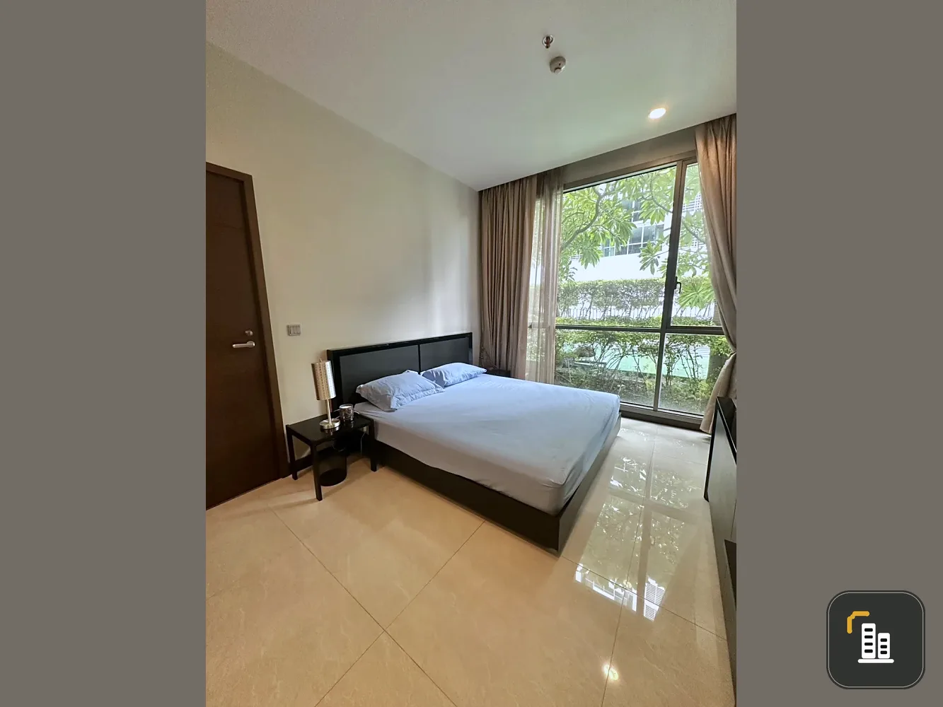 Condo for rent, Quattro by Sansiri, 1 bedroom, 1 bathroom, large room, comfortable, fully furnished, lots of space