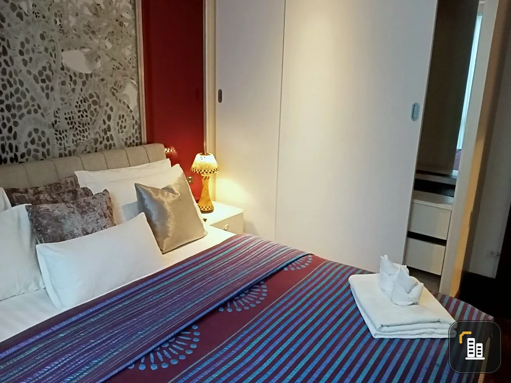Condo for rent, The Line Phaholyothin Park, the most spacious room Very nice decoration Not booking is a big mistake.