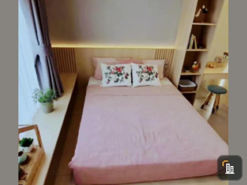 For rent condo Life Ladprao, 2 bedrooms, very beautiful decoration, full furniture, full appliances, hurry up to reserve.