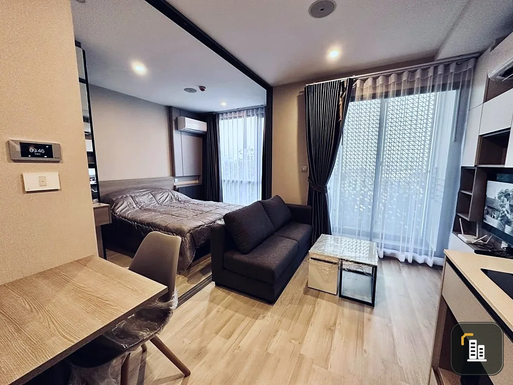 For rent, Sign Condo, Sukhumvit 50, nice room, good size, well built-in, fully furnished, cute price, hurry to book.
