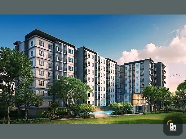 Condo for sale, Regent Home 25 Tiwanon, corner room, fully furnished Complete facilities, do not miss