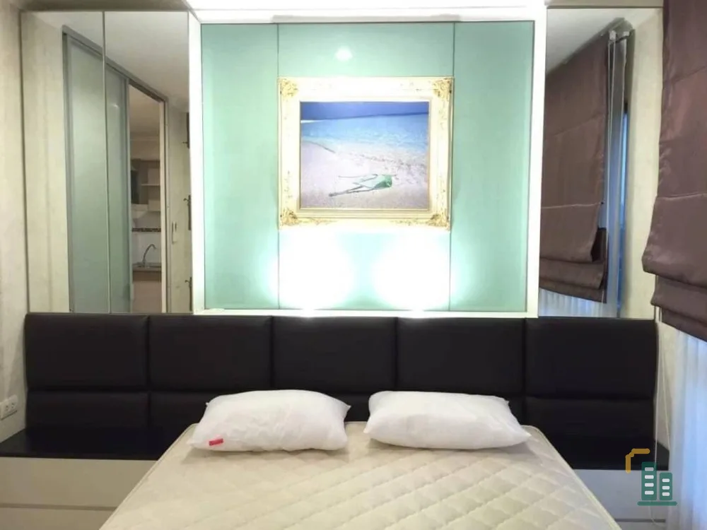 Condo for sale, Lumpini Place Rama 4 - Kluaynamthai, ready to move in Built-in in the whole room You can carry your bag and move in.
