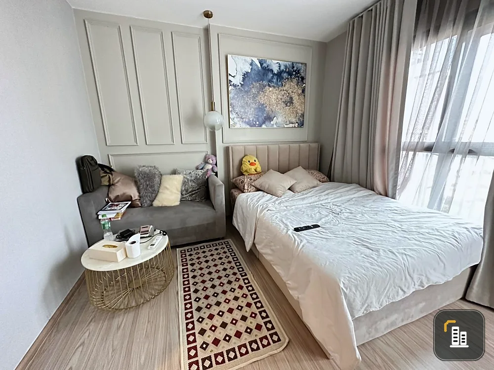 Urgent sale!! Condo The Tree Huamark Interchange, spacious room, beautiful, decorated, ready to move in immediately, don't miss it!!