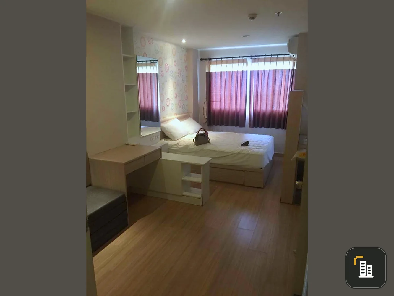 For sale, Lumpini Condo Town Ramintra - Nawamin, ready to move in, fully furnished. Appliances are ready. Book now.