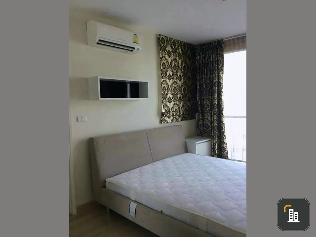 For rent, Life @ Ladprao 18, beautiful room, looks very comfortable. Great view as well. 1 bedroom with furniture. Book now. Hurry up.