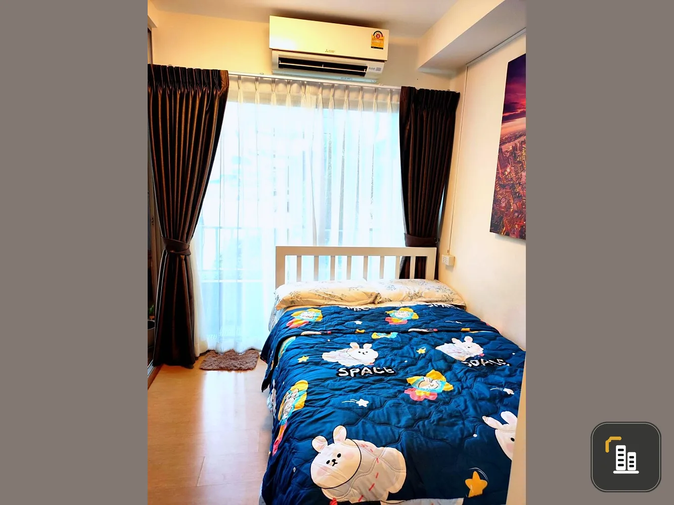 Condo for sale, rent, Feel Condo, Pinklao-Charan 59, a separate room. well divided zone complete in one place