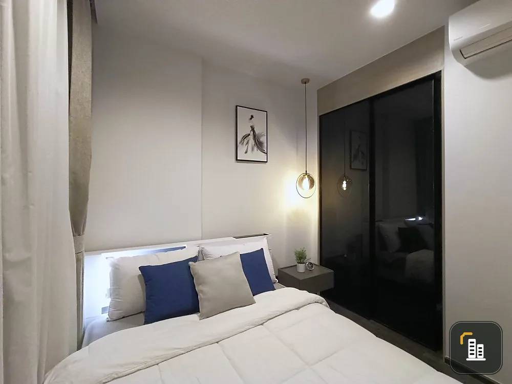 Condo for rent, The Line Asoke Ratchada, nice room, spacious size, with facilities, hurry to book