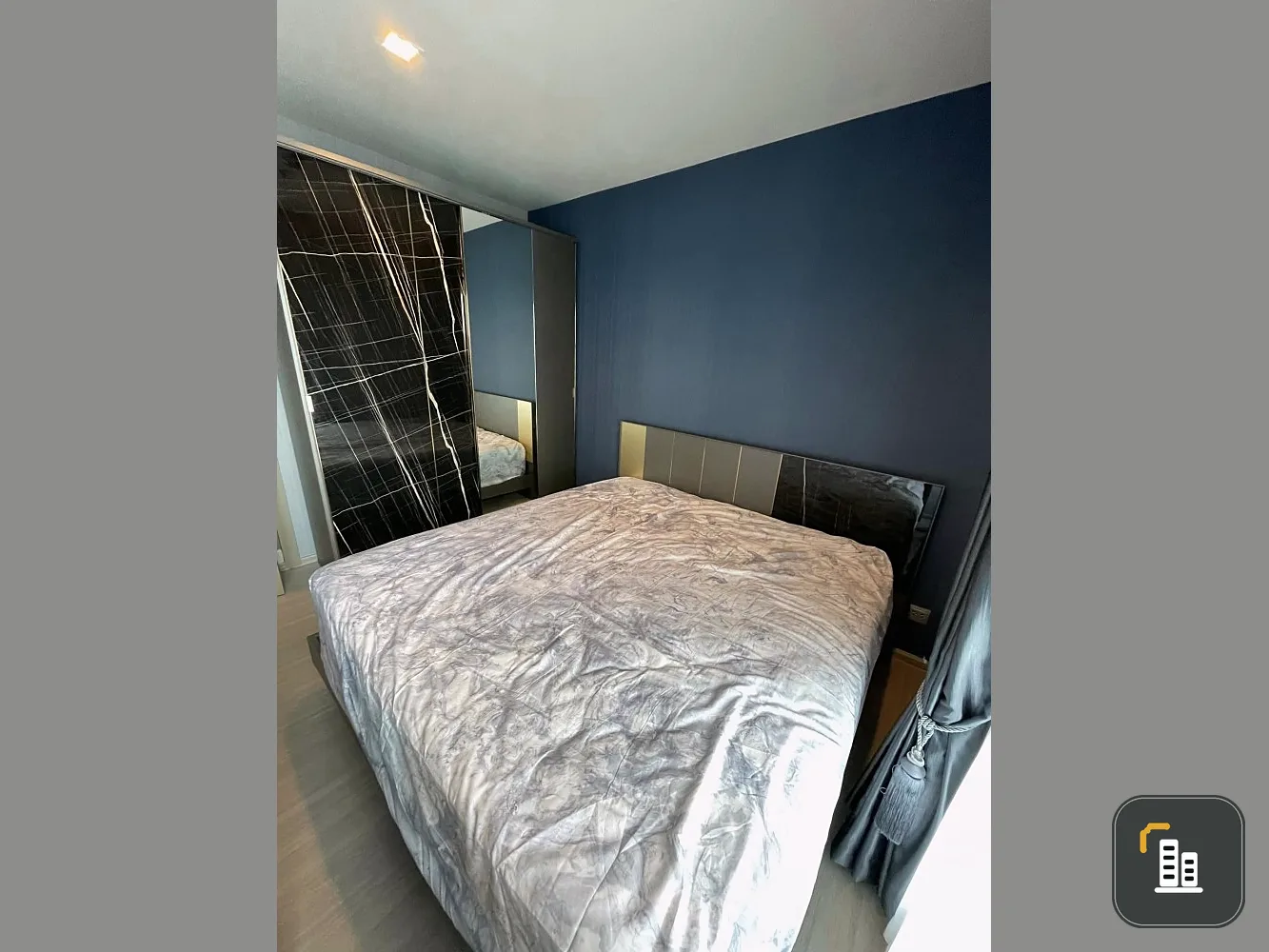 Condo for sale, Life Asoke - Rama 9, nice room, fully furnished, wide size, high floor, city view, good price, hurry to book