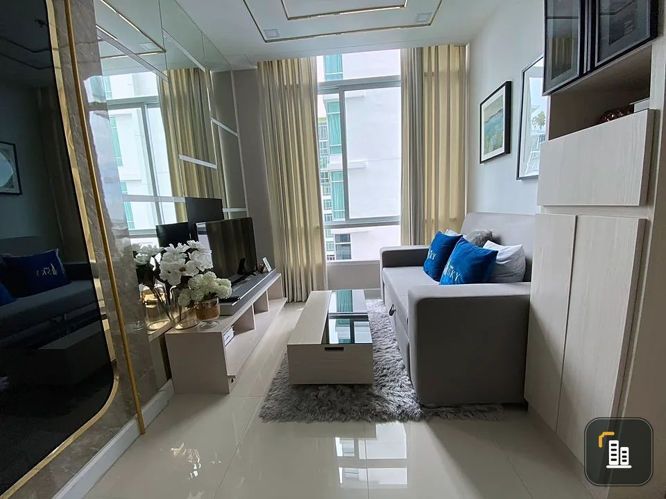 Condo for rent, The Sky Sukhumvit, 17th floor, corner room, very private very nice decoration You can't reserve it anymore.