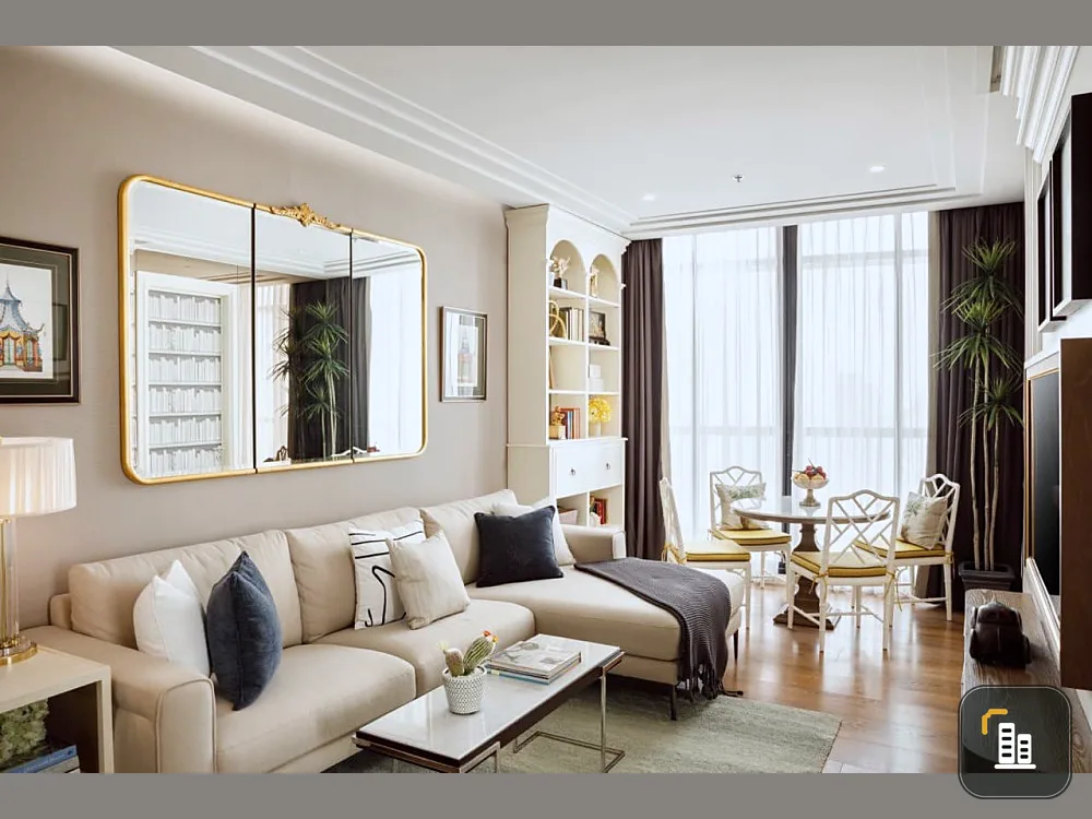 Condo for rent, Park 24 Origin Phrom Phong, luxurious decoration, fully furnished, meet your lifestyle needs, don't miss it.