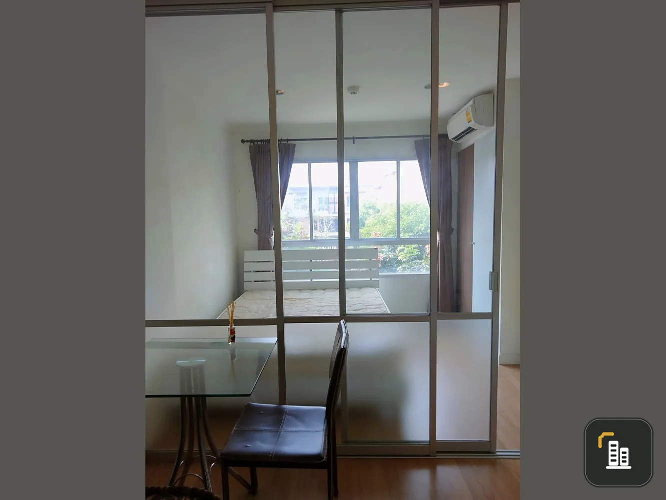 Selling Lumpini Ville Phatthanakan - New Petchburi, 3rd floor, partition room Ready for free. Full set. Book now.