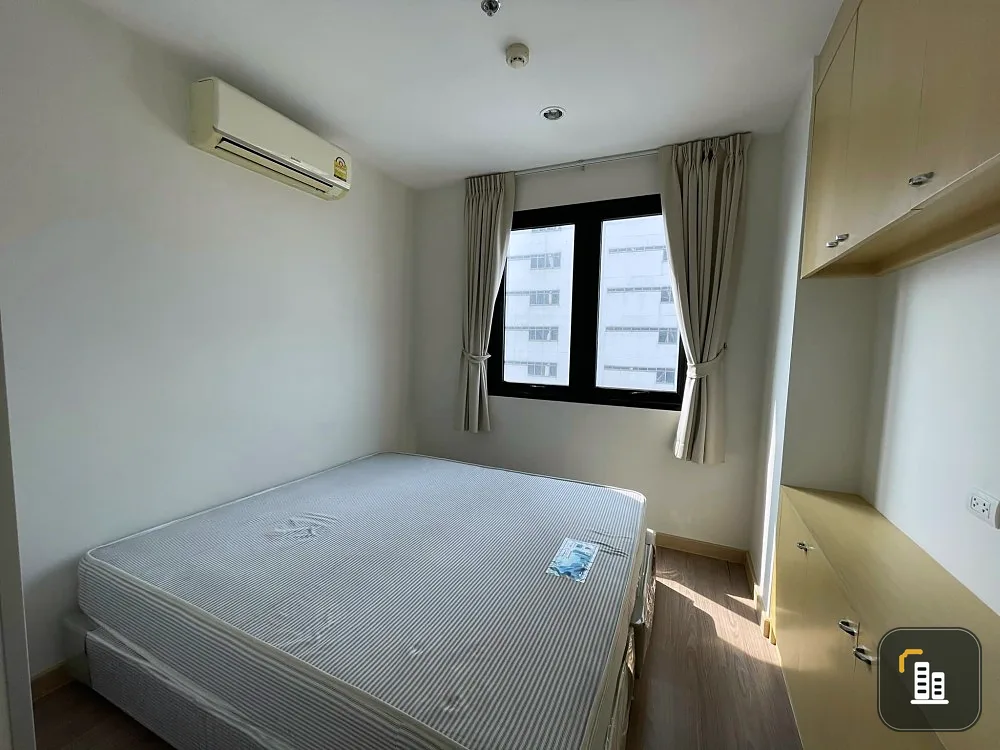 Condo for rent or sale, Astro Chaengwattana, 2 bedrooms, 3 bathrooms, decorated in clean white tones, fully furnished, book now.