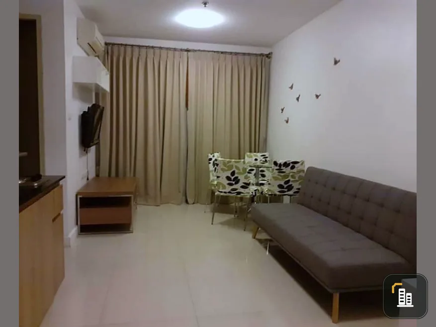 For sale or sale, Ideo Ladprao 5, fully furnished, 2 bedrooms, 2 bathrooms, 17th floor, great location, building, swimming pool.