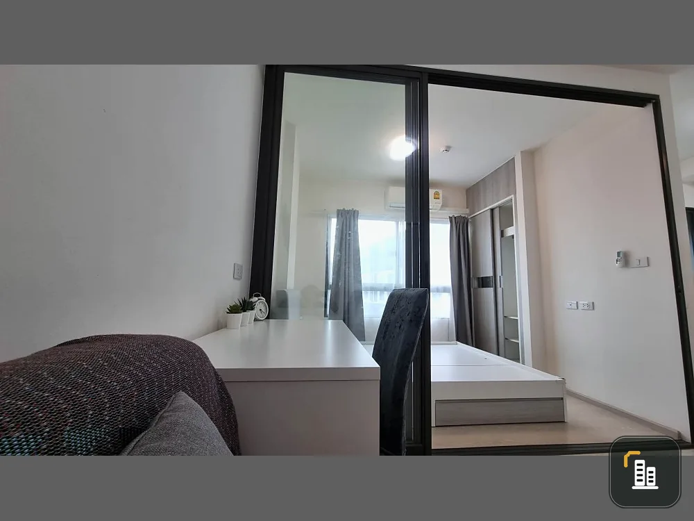 Sale Grene Condo Don Mueang-Songprapha, good looking room, size 25.25 sq m, building 1B, 5th floor, beautiful view, book now.