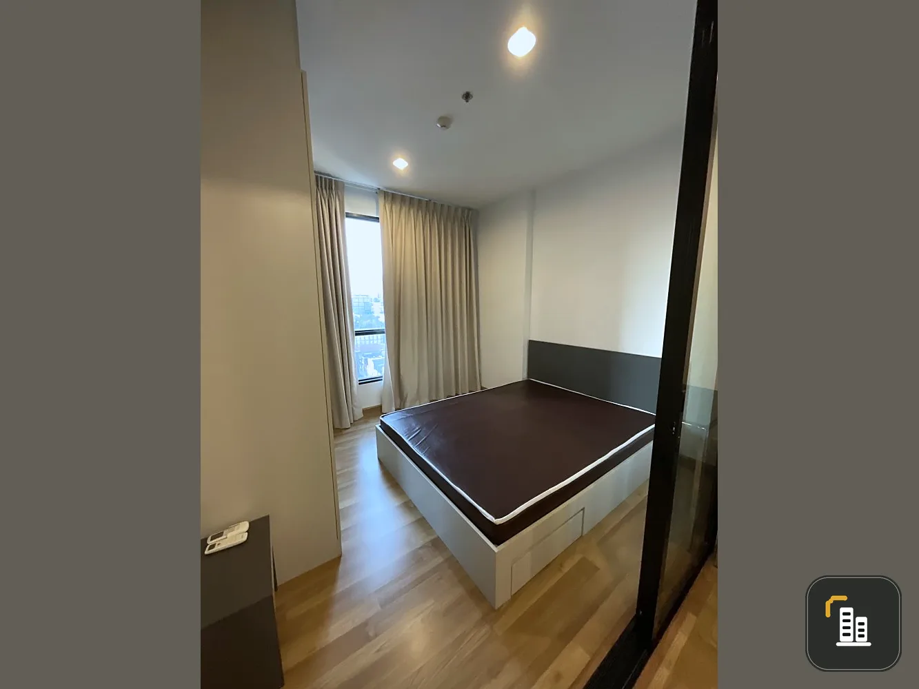 For rent, Premio Vitro Kaset, 1 bedroom, unblocked view, fully furnished Carry your bag and move in.