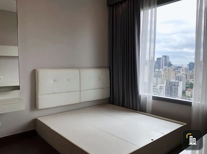 Q Condo Asoke for sale, 1 bedroom, 1 bathroom, fully furnished + appliances ready Don't miss it. Hurry up to reserve.