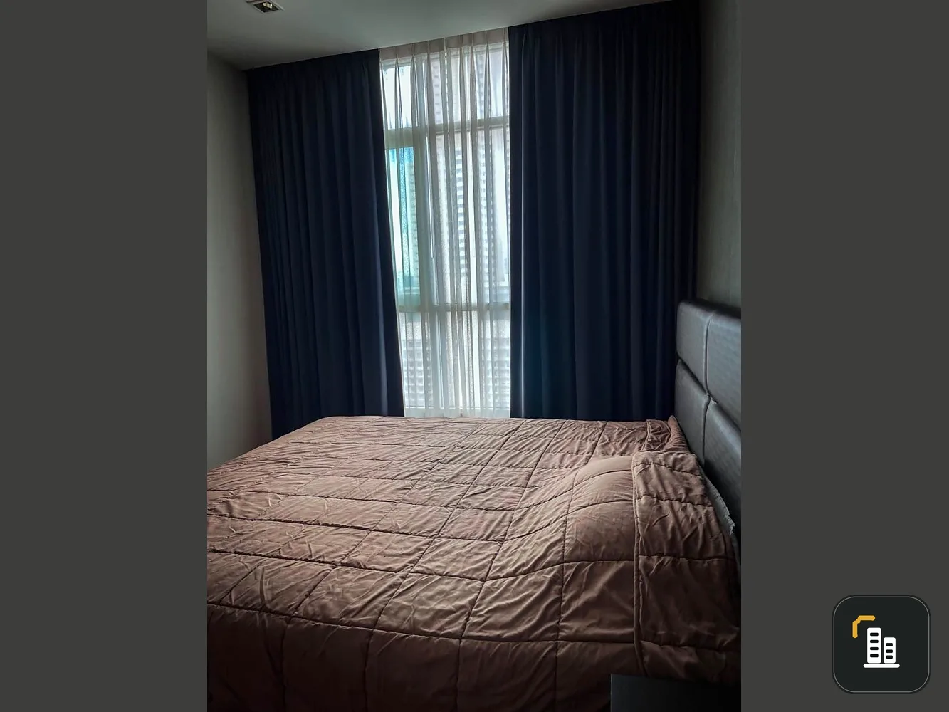 Condo for rent, Ideo Verve Ratchaprarop, partition room, ready to move in Furnished + complete set of electrical appliances, book now