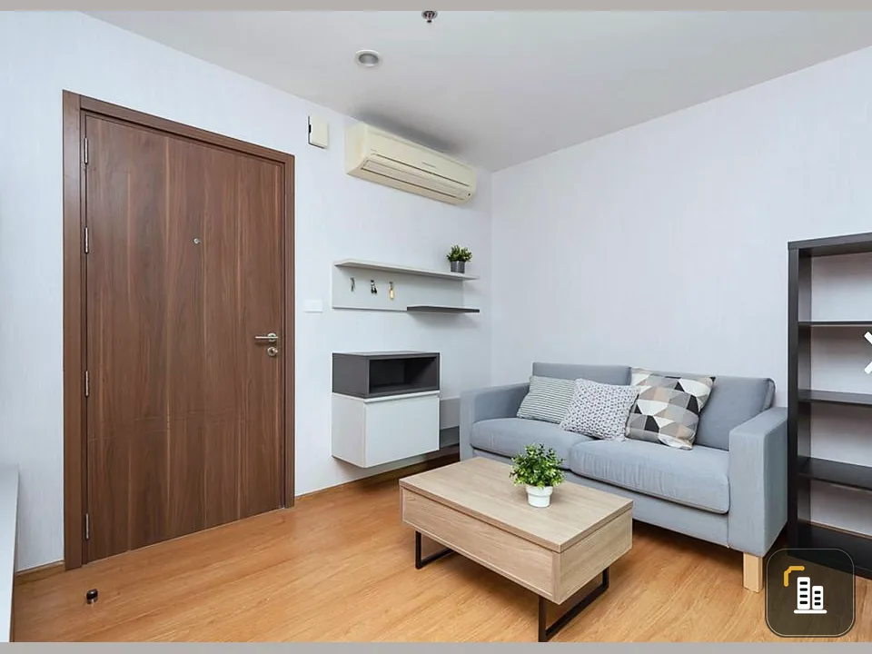 Condo for rent, The Base Sukhumvit 77, 24th floor, great view, partitioned room nice decoration Hurry up to reserve now.