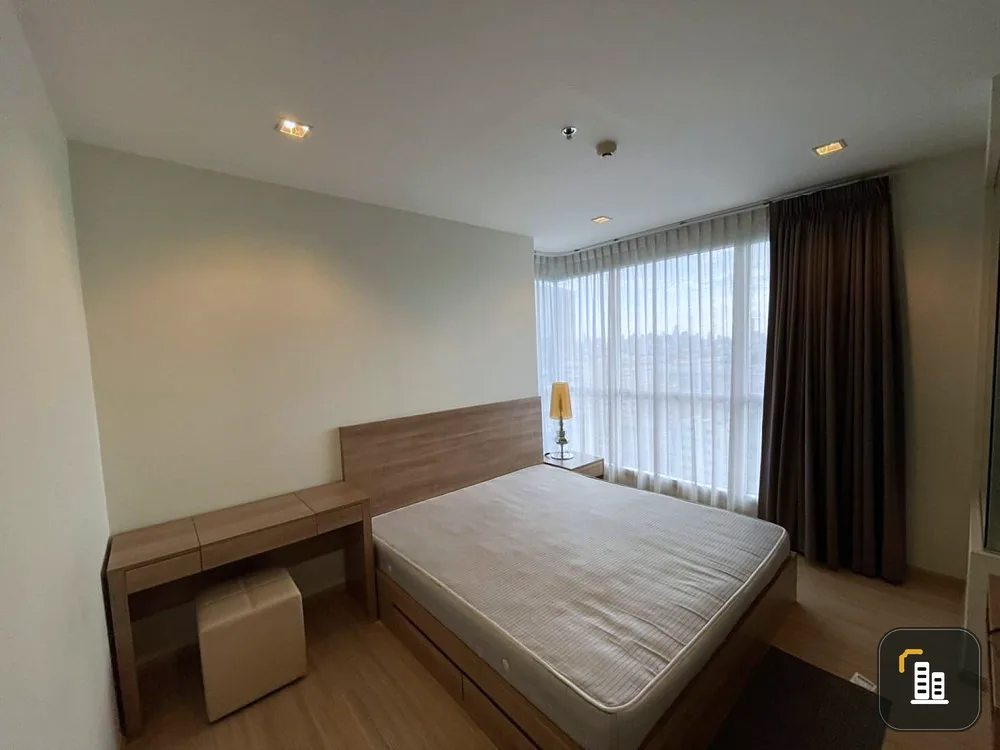 Condo for rent, Rhythm Ratchada-Huay Kwang, fully furnished, ready to move in, convenient transportation, quick