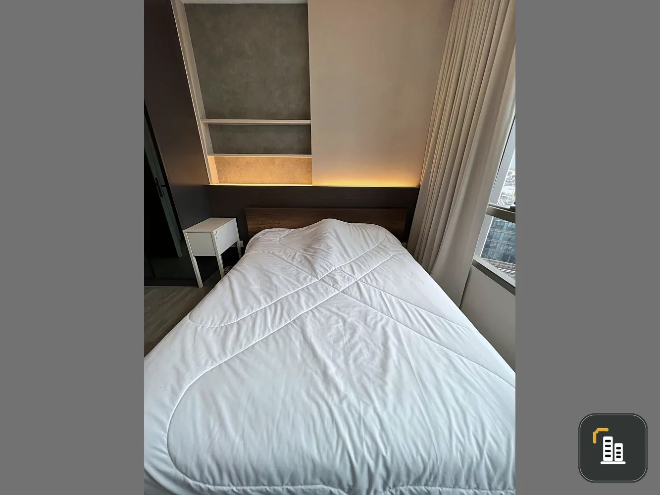 For sale, rent, The Room Sukhumvit 69, 12th floor, spacious room, fully furnished, ready to move in immediately, book now, hurry up.