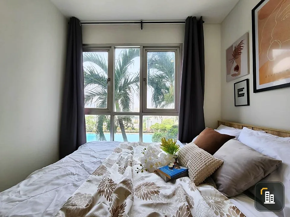 Condo for sale, Lumpini place watercliff Narathiwat 14, nice room, spacious size, fully furnished, 11th floor, good price, book now.