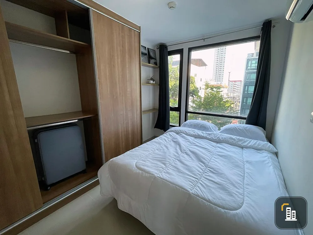 Selling Lipp Ladprao 20, 5th floor, fully furnished room, complete with furniture and electrical appliances. Buy now, don't miss it.