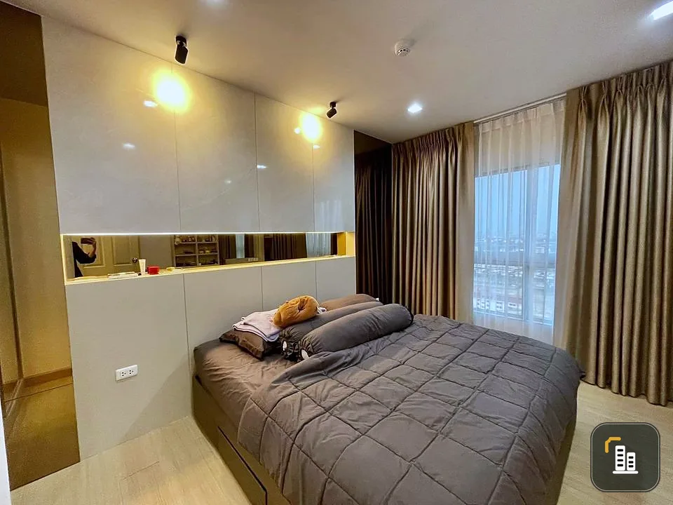 Sell Supalai Veranda Rama 9, 22nd floor, clear view, built in well, very nice room, book now, don't miss it.