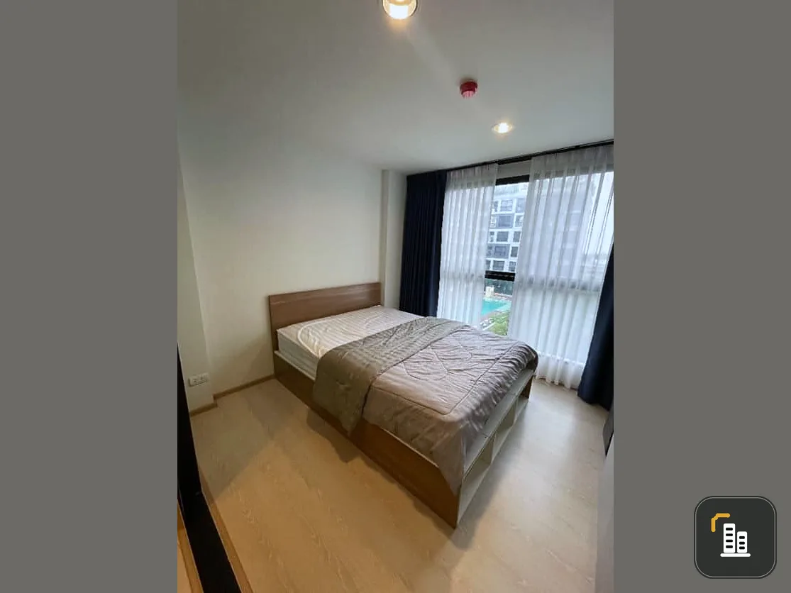 Sell, rent, Rise Rama 9, Full Furniture, complete electrical appliances, ready to move in, can't miss it Hurry up to reserve now.