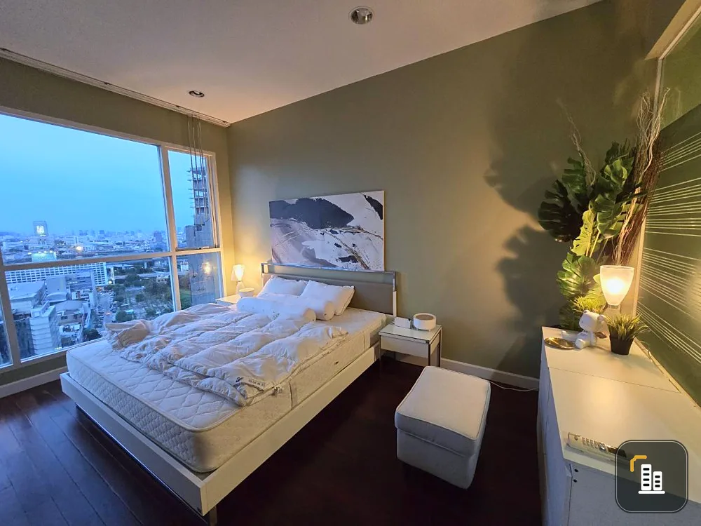 For rent!! Condo The Address Chidlom, room number 9/333, beautiful room, fully furnished, ready to move in, don't miss it!!