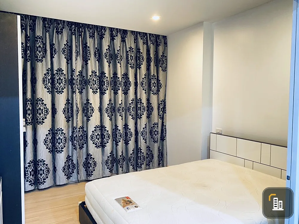 For sale or rent, Happy Condo Ladprao 101, beautifully decorated, ready to move in, 1 bedroom, wow price, come early in the morning.