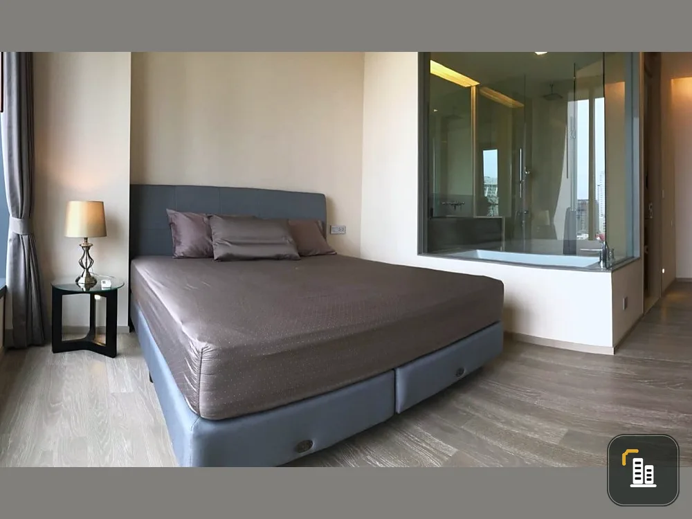 Condo for rent, The Esse Asoke, nice room, spacious size, with facilities, good price, hurry to book