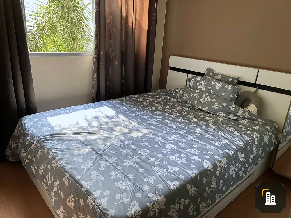For sale, Lumpini Condo Town Nida-Serithai, Building A1, 2nd floor, nice room, fully furnished, buy now, urgently.