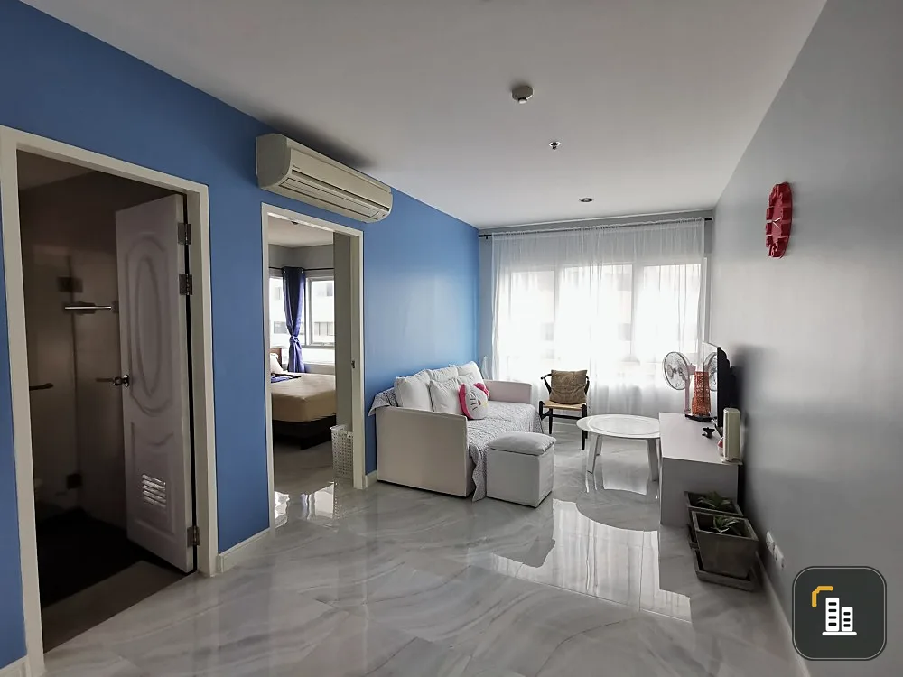 Selling SIM Vibha-Ladprao, corner room, 17th floor, a lot of usable space, the sun is not hot, hurry, reserve first, stay first.