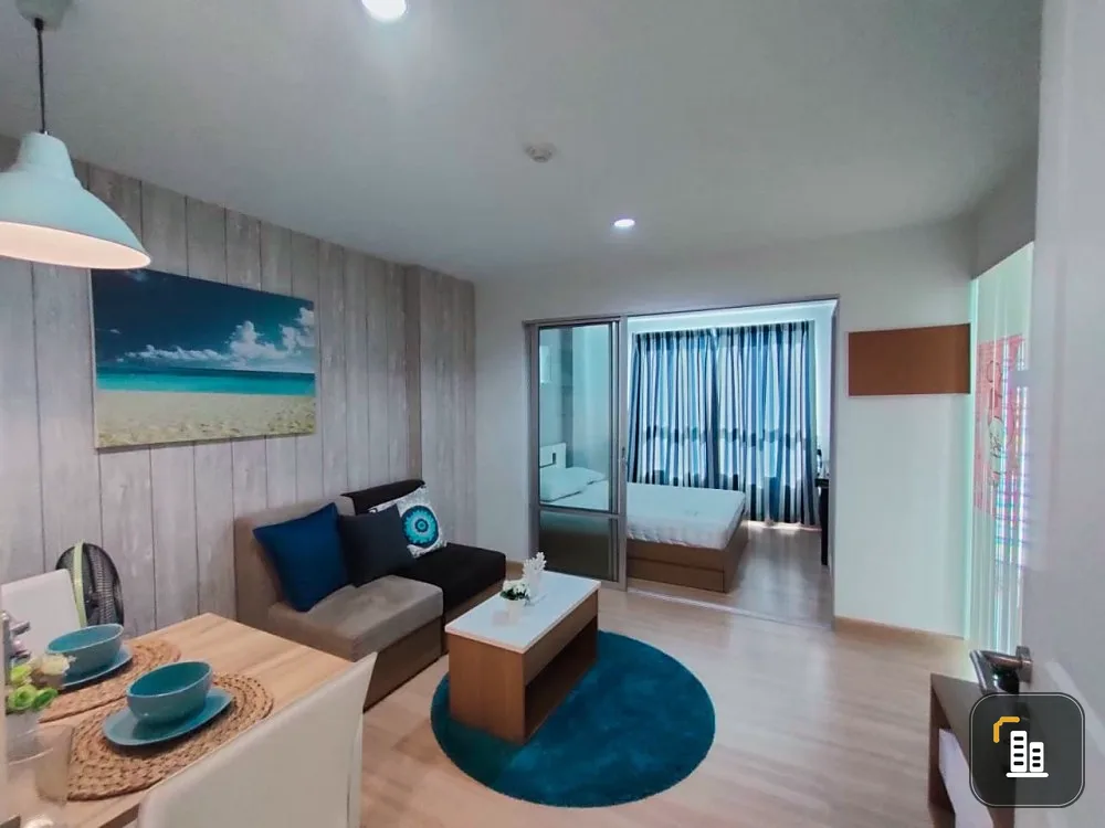 Condo for sale, The Niche ID Rama 2, nice room, wide size, good size, fully furnished, great price, don't miss it