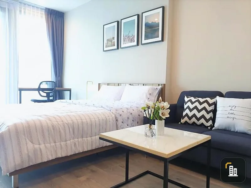 Urgent sale!! Condo Whizdom Avenue Ratchada-Lat Phrao, beautiful room, high floor, fully furnished, just carry your bags and move in!!