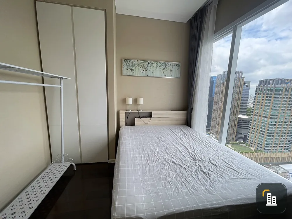 Condo for rent, The Saint Residences, nice room, 2 bedrooms, spacious with facilities, book now.