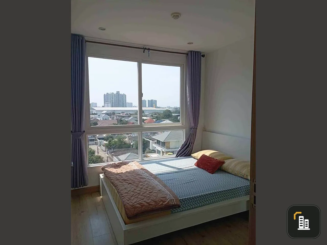 For sale, Budget Condo Tiwanon, 7th floor, fully furnished. All electrical appliances. Book now. Hurry up.