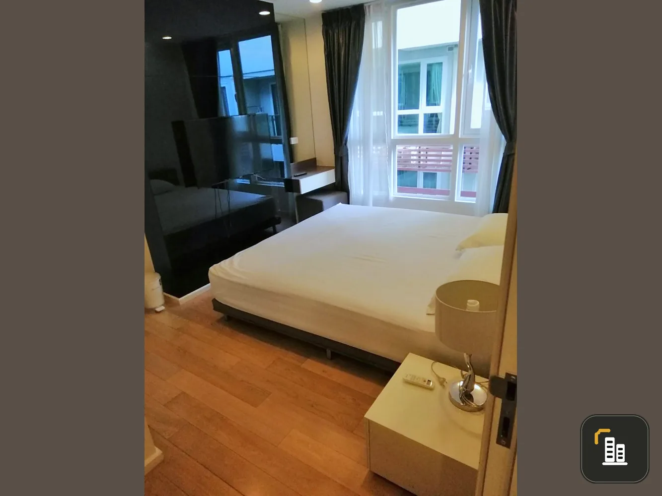 Condo for rent, 15 Sukhumvit Residences, inside view, beautiful room, fully built-in furniture, hurry to book