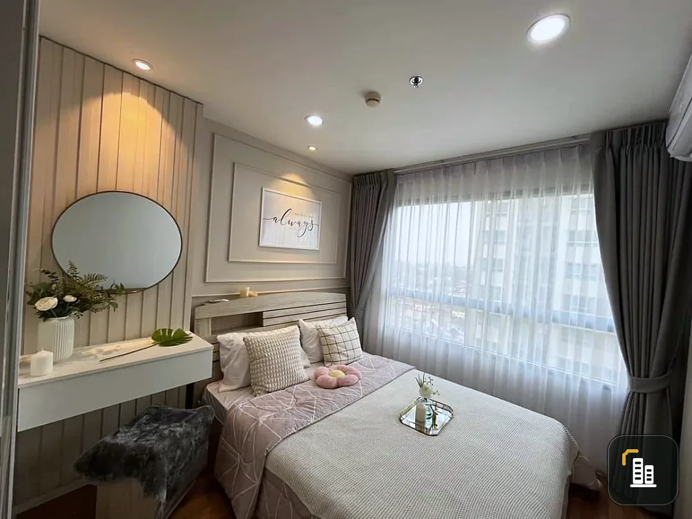 Condo for sale, Lumpini Nawamin Sriburapha, private partition room, beautiful decoration, full built-in, book now