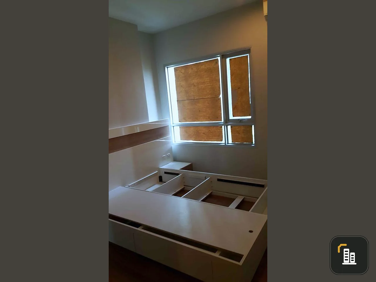 Sell Centric Tiwanon Station, 9th floor, Building A, garden view, spacious room, comfortable, you can reserve it now.